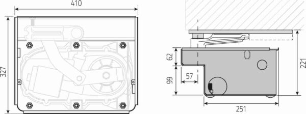 MOLE overall dimensions