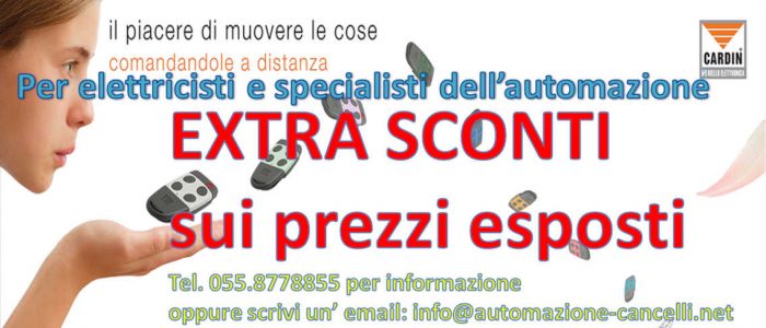 elettricisti e specialisti dell'automazione extra sconti