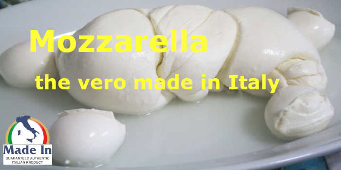 Mozzarella vero made in Italy