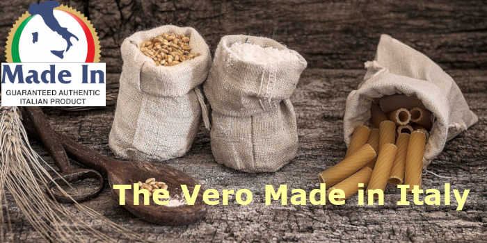 The vero made in Italy Mediterranean diet Pasta cereals legumes