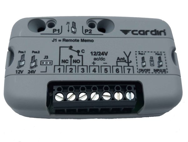 RQM504C1 ricevente mini monocanale 433MHz CARDIN