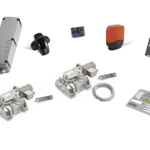 KT-HLXCORE24CC KIT HLXCORE24 KIT MOTORE INTERRATO HLXCORE24 CON CC242EXTOPCB CDR999 TELECOMANDI SERIE 504 CANCELLI ANTE BATTENTI